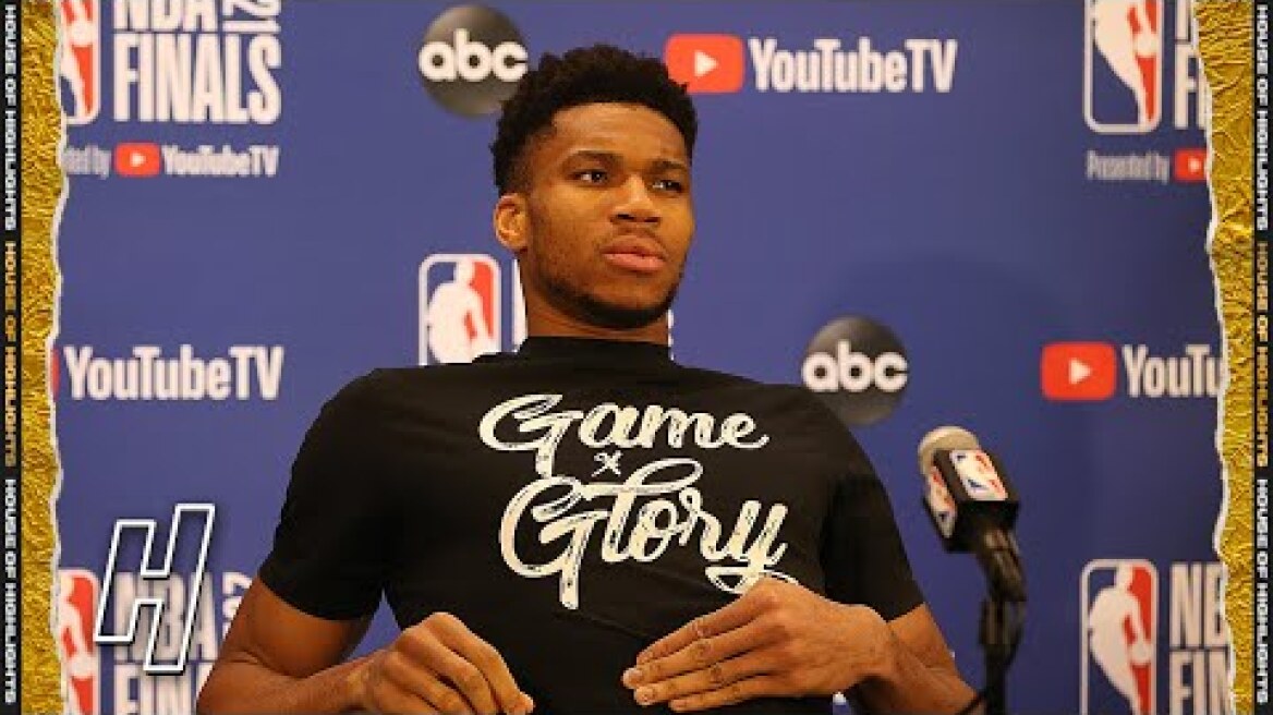 Αντετοκούνμπο: Δεν μπόρεσε να μιλήσει στους δημοσιογράφους... νικημένος από τις κράμπες