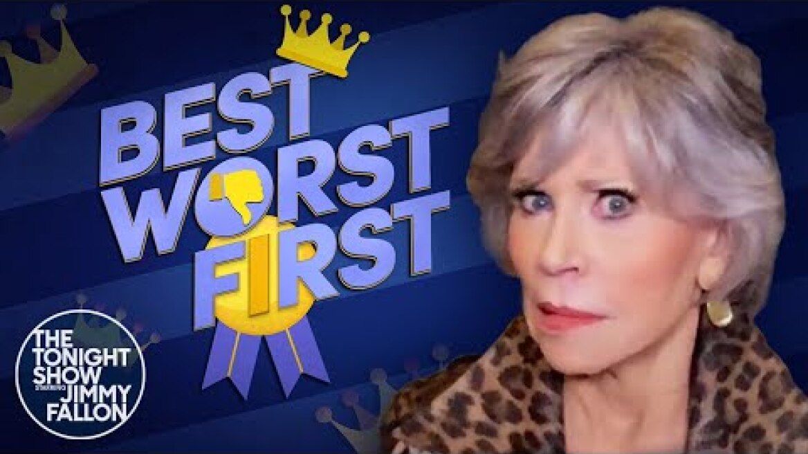 A Bear Broke into Jane Fonda's Bedroom | The Tonight Show Starring Jimmy Fallon