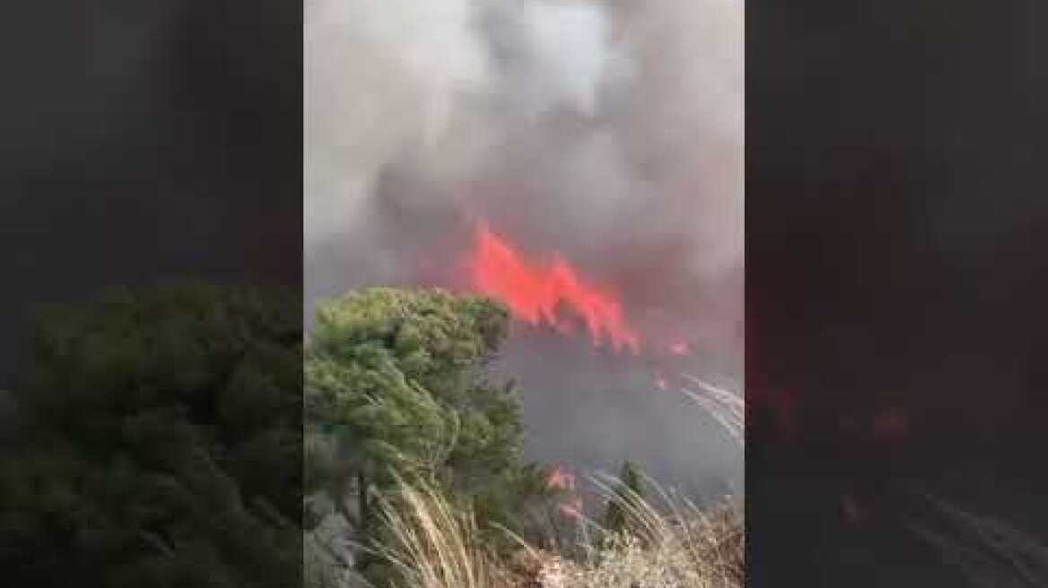 Φωτιά στον οικισμό Κοκκιναρέα