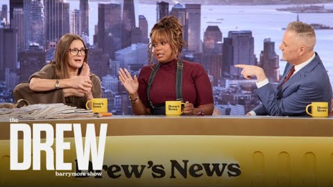 How Often Should You Wash Your Feet? Drew Barrymore, Sunny Anderson, & Ross Mathews Debate