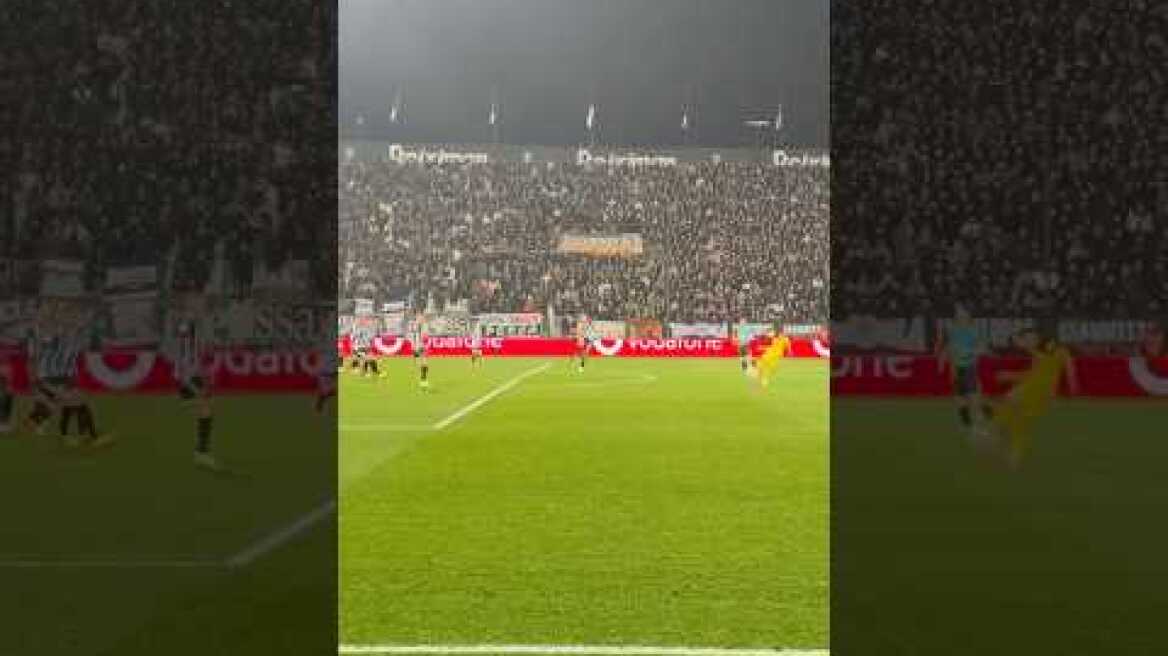 ⚽️Lamela Scores a Stunner⚽️ #paokaek #aek #aekfc #aekfcseason2024_2025 #slgr #lamela