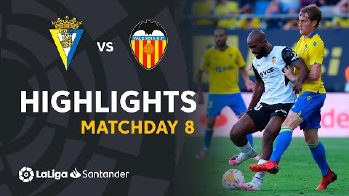 Resumen de Cádiz CF vs Valencia CF (0-0)