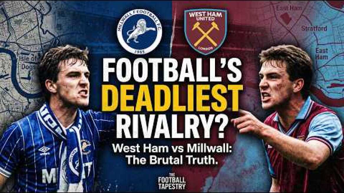 The River That Divided a City: West Ham Millwall, and the Logistics of Football’s Deadliest Rivalry