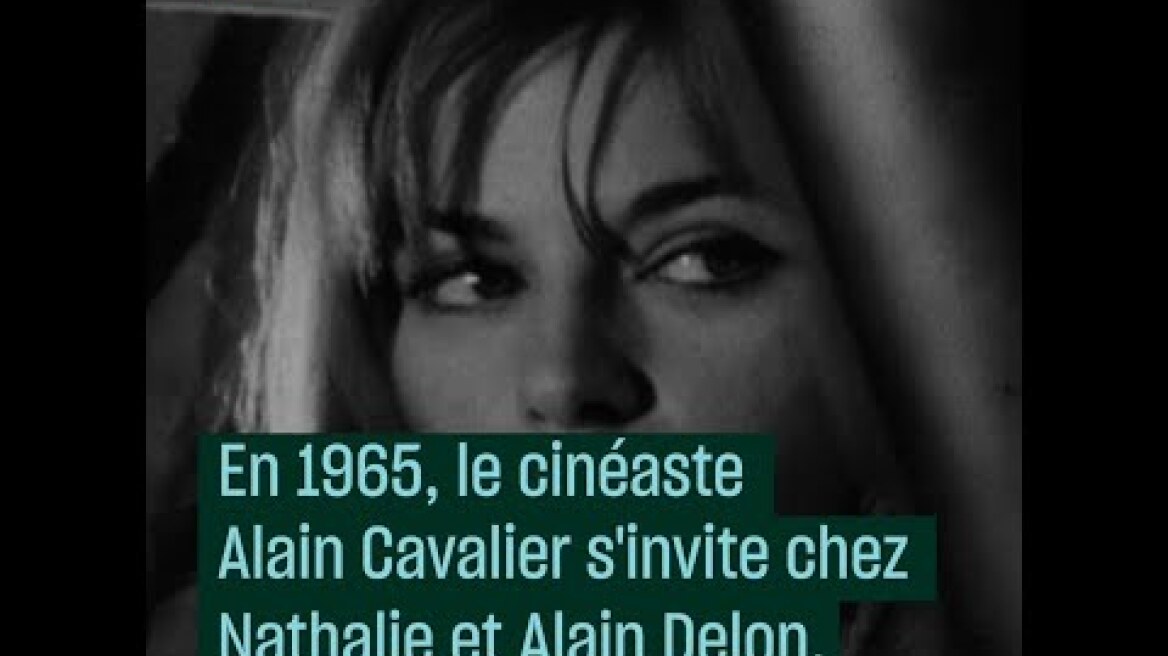 1965:  chez Alain Delon et Nathalie Delon | Archive INA - #CulturePrime