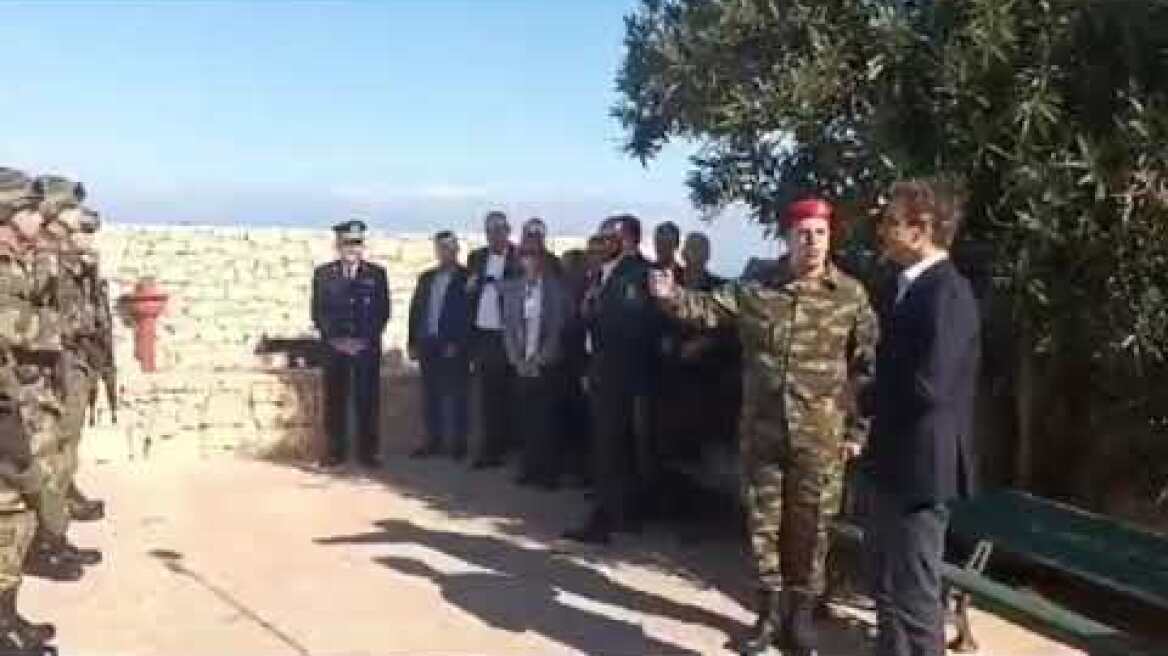 Στο Φάρο της Γαύδου ο πρωθυπουργός Κυριάκος Μητσοτάκης