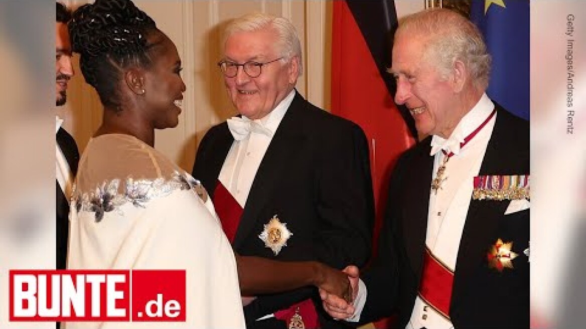 "Let's Dance"-Star Motsi Mabuse: Großer Moment: Sie schüttelt König Charles' Hand