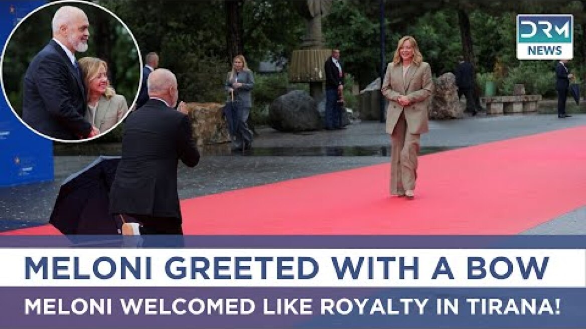 Warm Embrace: Meloni and Rama Steal the Spotlight in Tirana | DRM News | AC1B