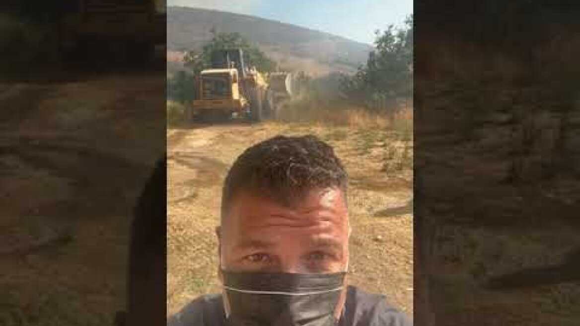 Ο Φρίξος Δρακοντίδης μεταδίδει από Ροδόπολη