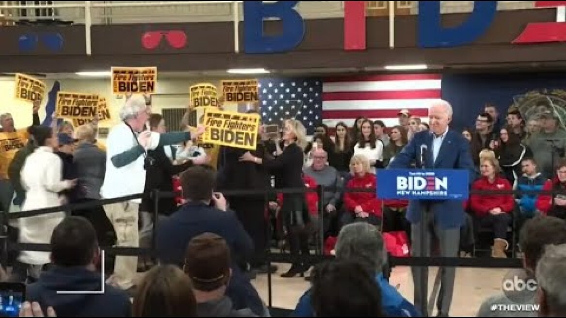 Jill Biden on taking action after heckler tries to interrupt husband Joe Biden | The View