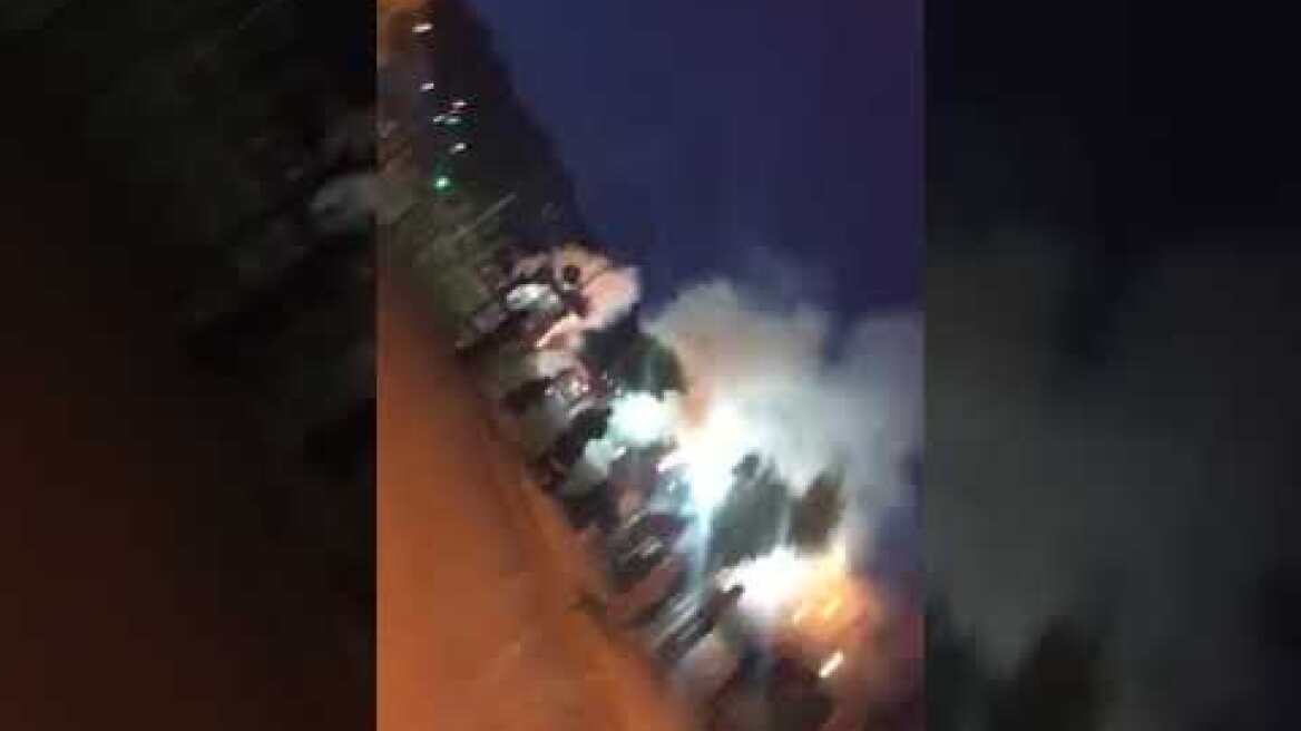 Η στιγμή του θανάσιμου τραυματισμού από την σαΐτα...