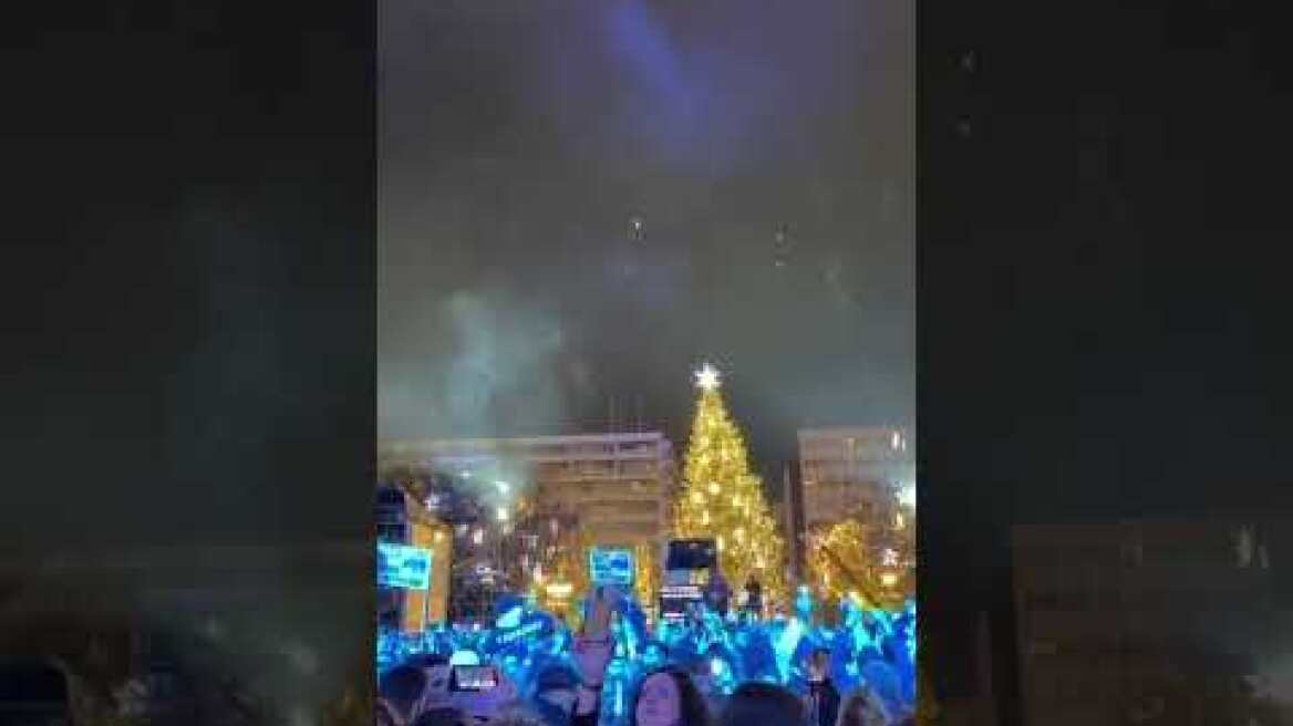 Εορτασμοί στο Σύνταγμα για την αλλαγή του χρόνου (3)