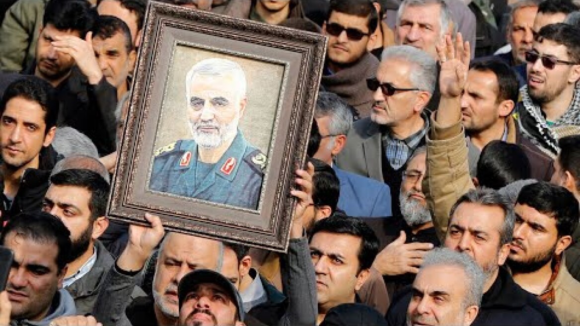 'Death to America' chant mourners in Tehran after Qassim Soleimani assassination ordered by Trump