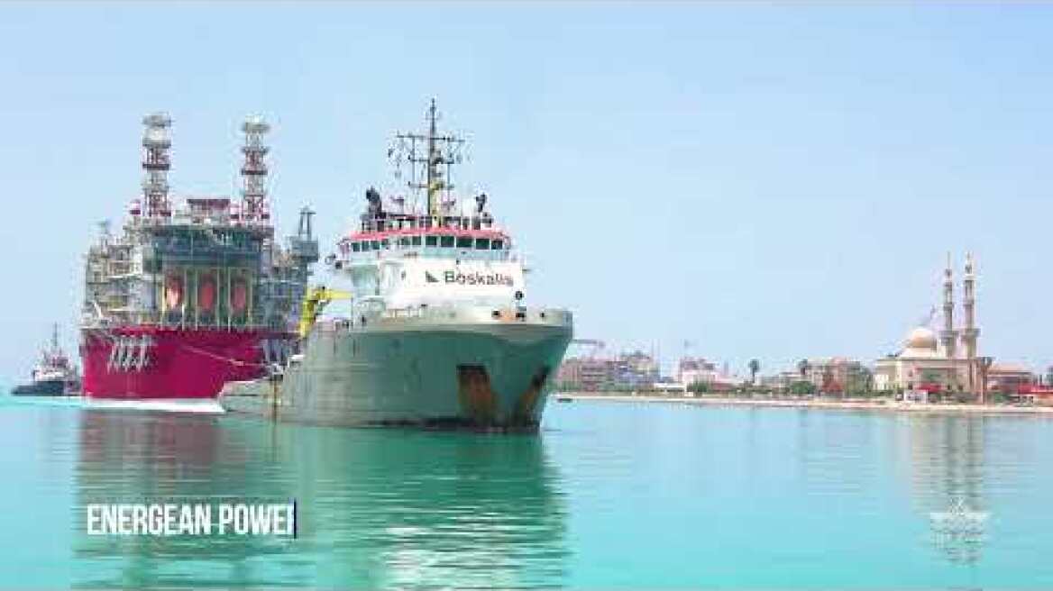 أحدث وحدة لإنتاج وتخزين الغاز الطبيعي المسال تعبر بأمان قناة السويس في عملية عبور فريدة من نوعها