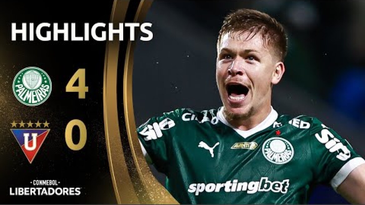 PALMEIRAS vs. LDU | HIGHLIGHTS | CONMEBOL LIBERTADORES 2025
