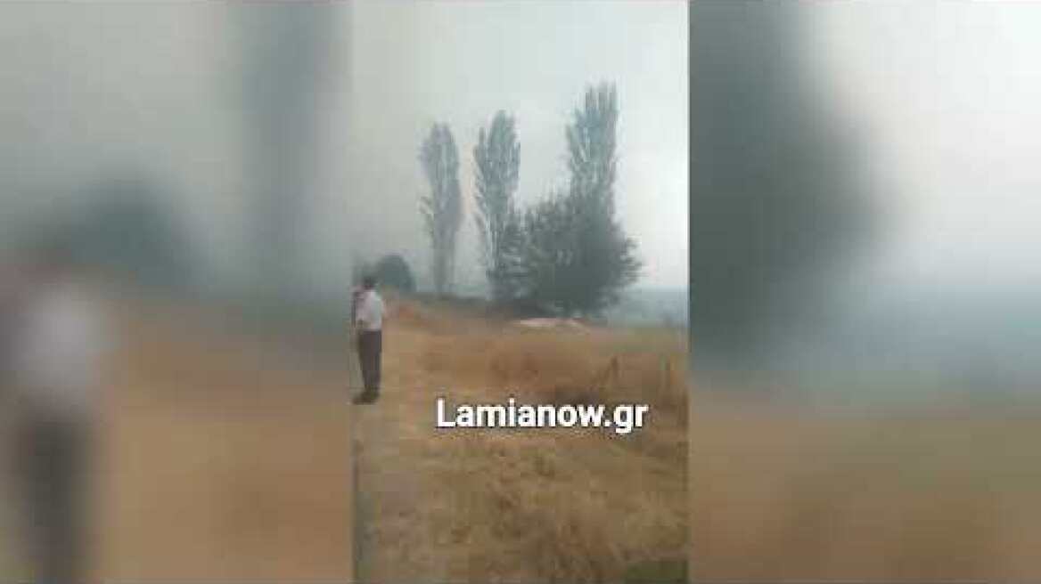 Η φωτιά πλησιάζει το χωριό Βιτωλη