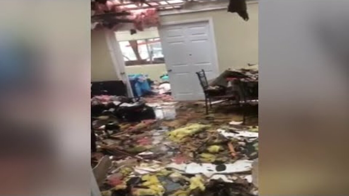 Bahamas residents document Hurricane Dorian on social media