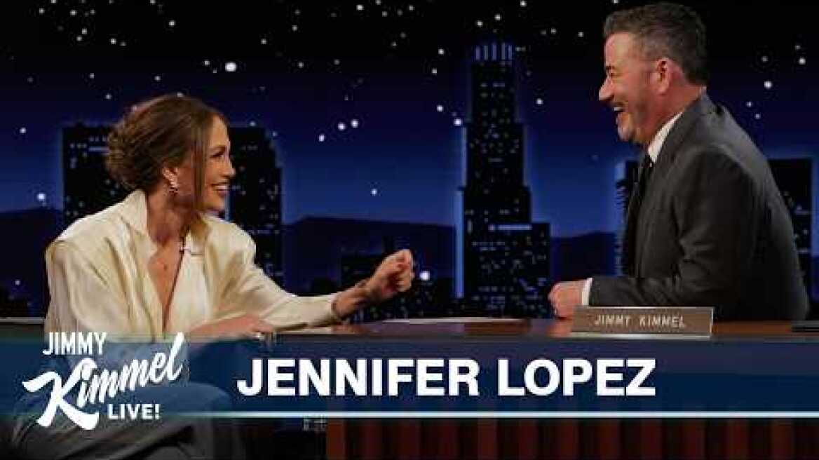 Jennifer Lopez on Being Single, Her Kids Going to College & Office Romance with Brett Goldstein