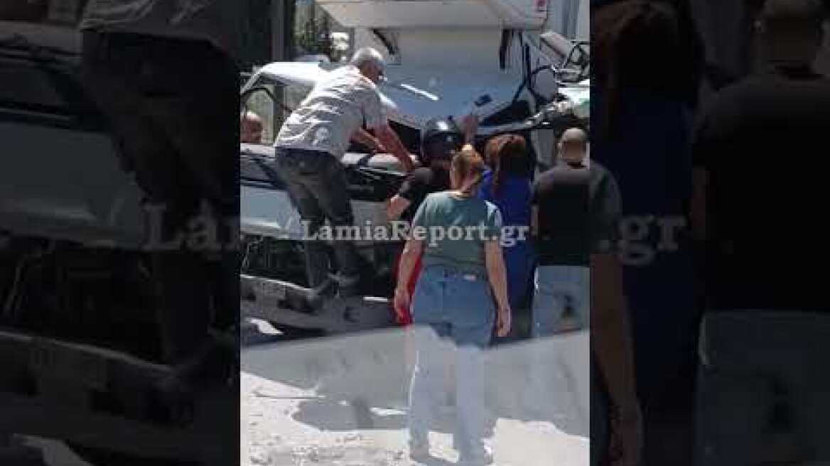 LamiaReport.gr: Μετωπική σύγκρουση δυο φορτηγών στη Βοιωτία