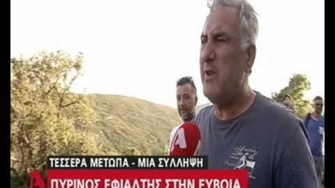 Φωτιά στην Εύβοια