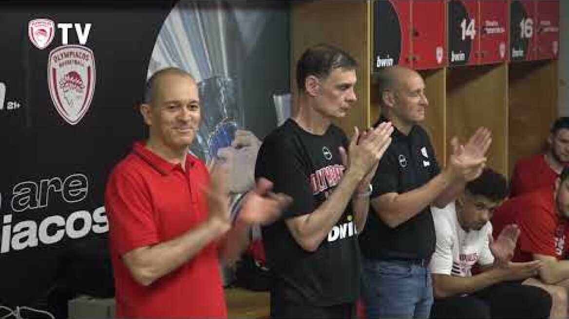 Η ομιλία των Προέδρων μετά την κατάκτηση του τίτλου!