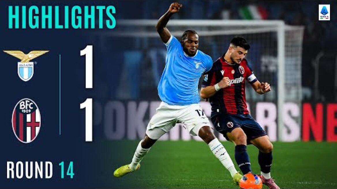 LAZIO-BOLOGNA 1-1 | HIGHLIGHTS | Two goals in two minutes settle the draw | SERIE A 2025/26