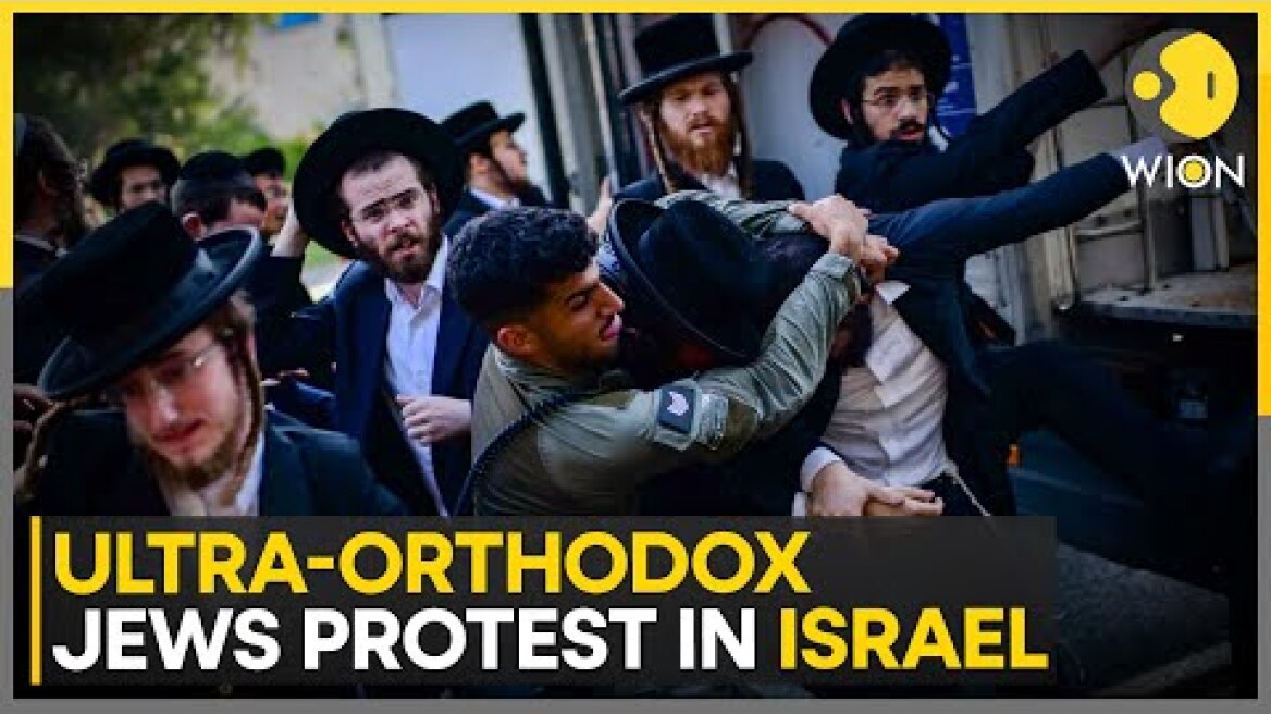 Israel: Ultra-orthodox Jews protest compulsory army enlistment | World News | WION