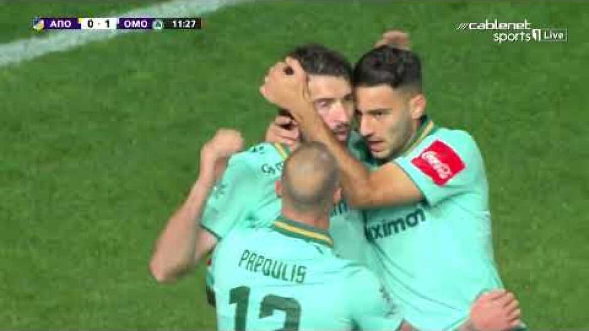 ΑΠΟΕΛ - ΟΜΟΝΟΙΑ 0-1 (1/3/2023)