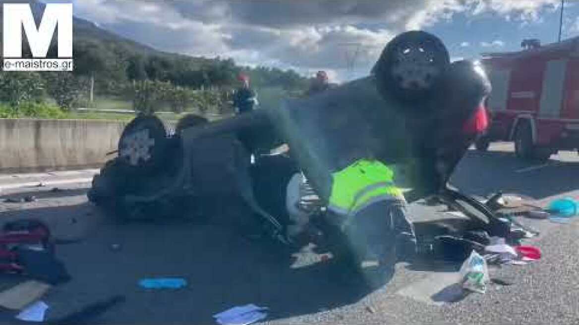 Θανατηφόρο Τροχαίο στην Ιόνια Οδό