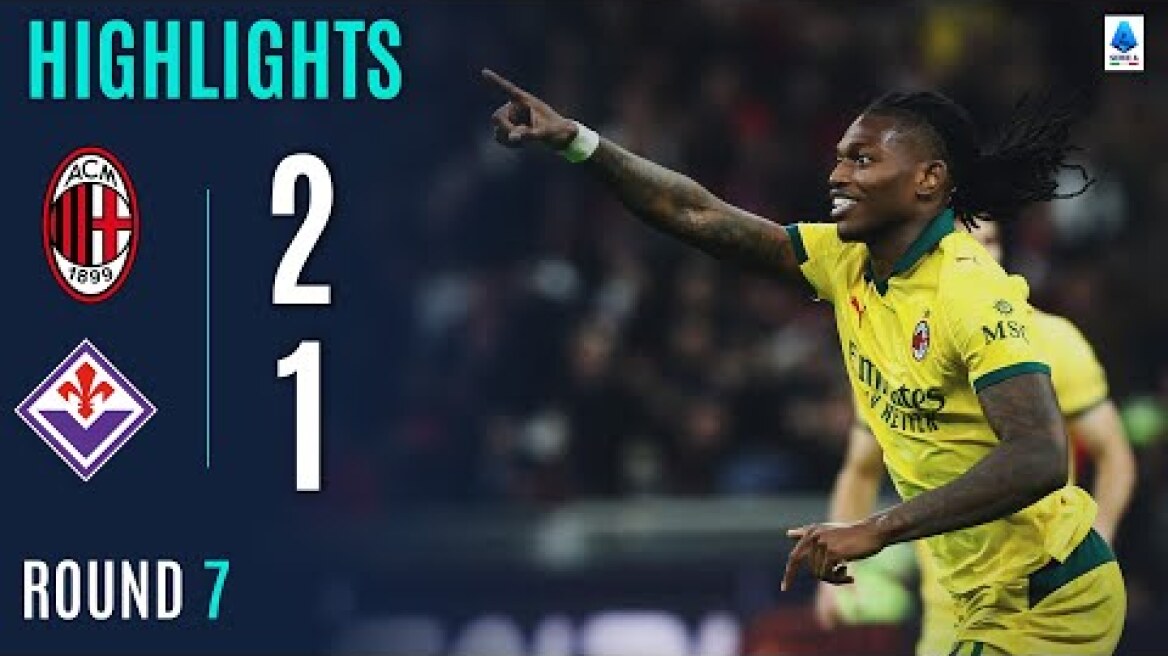MILAN-FIORENTINA 2-1 | HIGHLIGHTS | Leão brings Milan on top with a double | SERIE A 2025/26