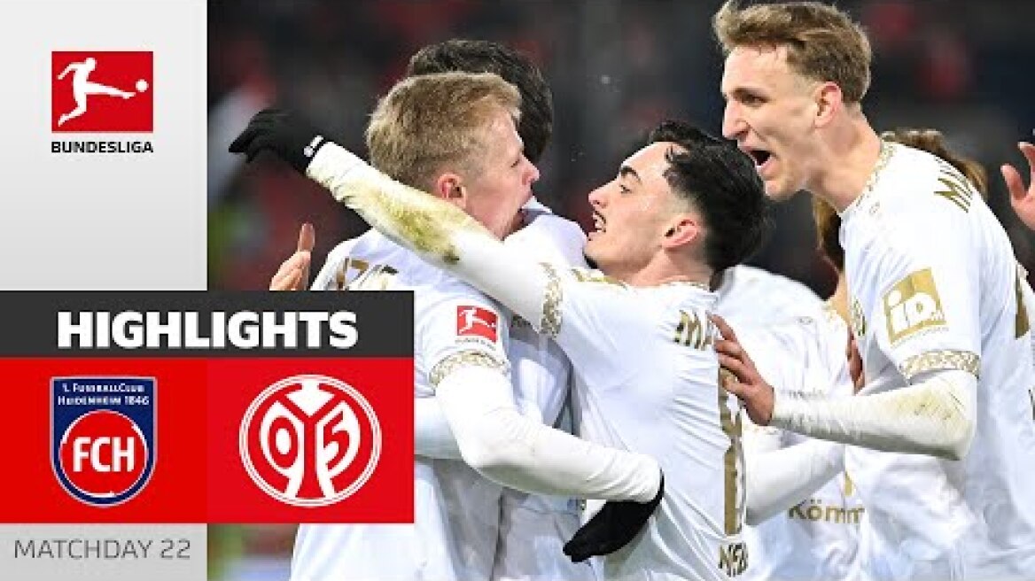 Burkardt Delivers! | 1. FC Heidenheim - 1. FSV Mainz 05 0-2 | Highlights | MD 22 – Bundesliga 24/25