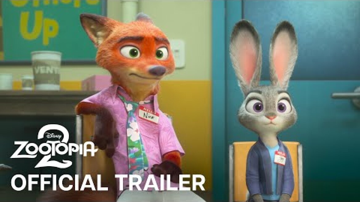 ΖΩΟΥΠΟΛΗ 2 (Zootopia 2) - official trailer (μεταγλ)