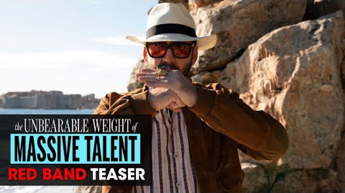 The Unbearable Weight of Massive Talent (2022 Movie) Official Red Band Teaser Trailer – Nicolas Cage
