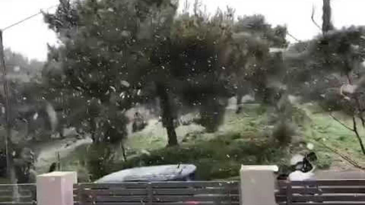 Χιόνια Πεντέλη