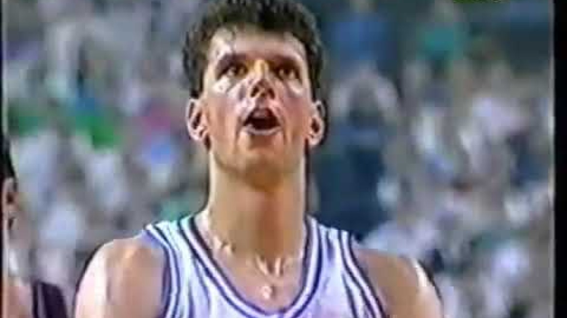 DRAZEN PETROVIC 42 pts - Real Madrid VS Barcelona 1989