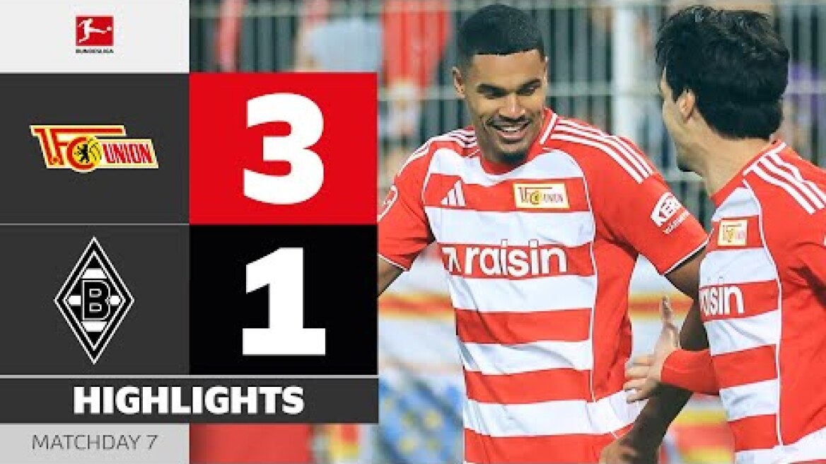 Doekhi-BRACE Secures 3 Points! | UNION BERLIN - BORUSSIA M'GLADBACH | Highlights | Bundesliga 25/26