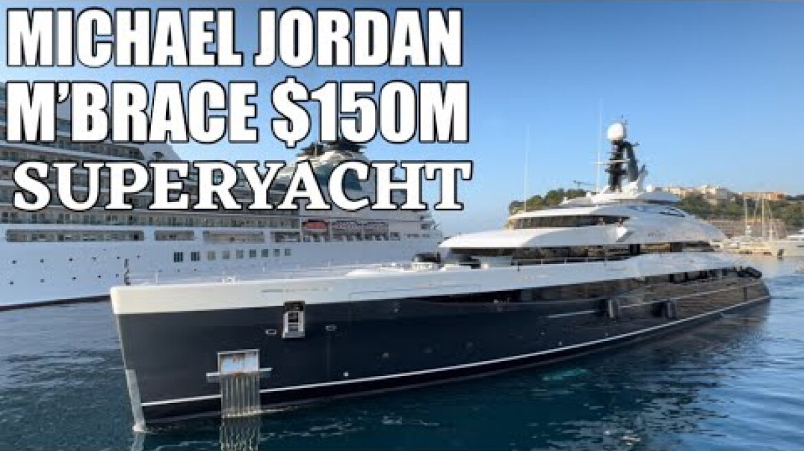 ICONIC & LUXURIOUS M'BRACE 74.5m $115M Superyacht owner MICHAEL JORDAN by Abeking & Rasmussen