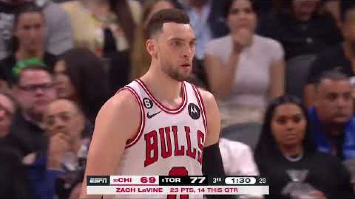 Bulls EPIC 19-PT COMEBACK vs Raptors In The #ATTPlayIn