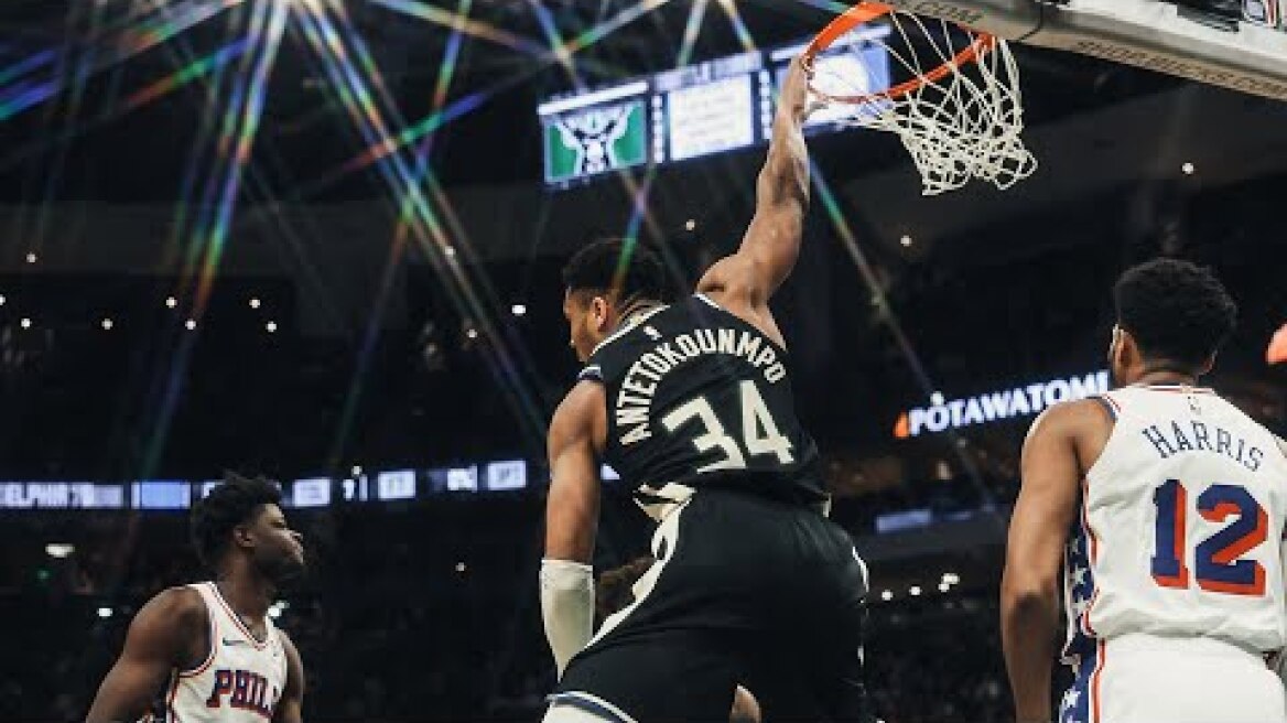 Highlights: Giannis Antetokounmpo Scores 32 vs. Sixers | 3.14.24