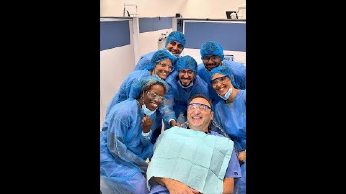 EUC Dentistry in Action: Students Demonstrate Skill by Treating Dr. Kessaris