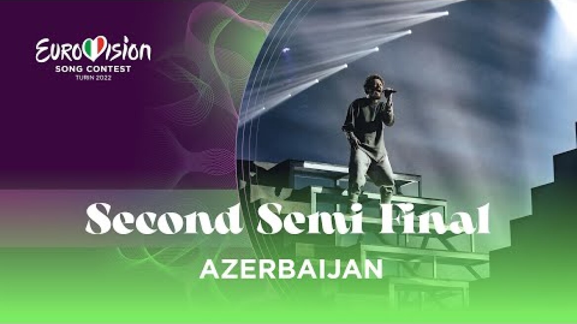 Nadir Rustamli - Fade To Black - LIVE - Azerbaijan 🇦🇿 - Second Semi-Final - Eurovision 2022
