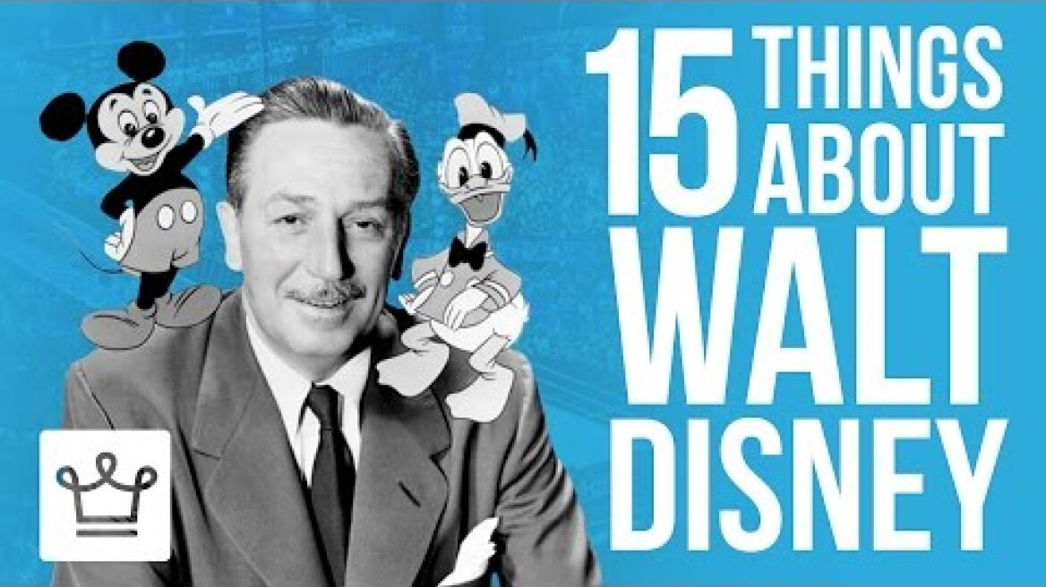 15 Things You Didn't Know About Walt Disney