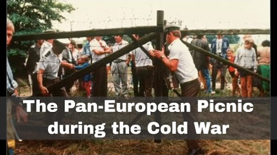 19th August 1989: The Pan-European Picnic opens the Cold War border between Hungary and Austria