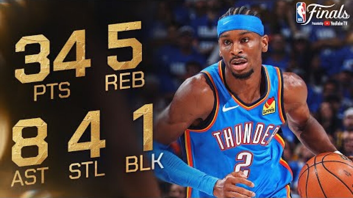 SGA Was COOKING With 34 PTS in Game 2 | June 8, 2025