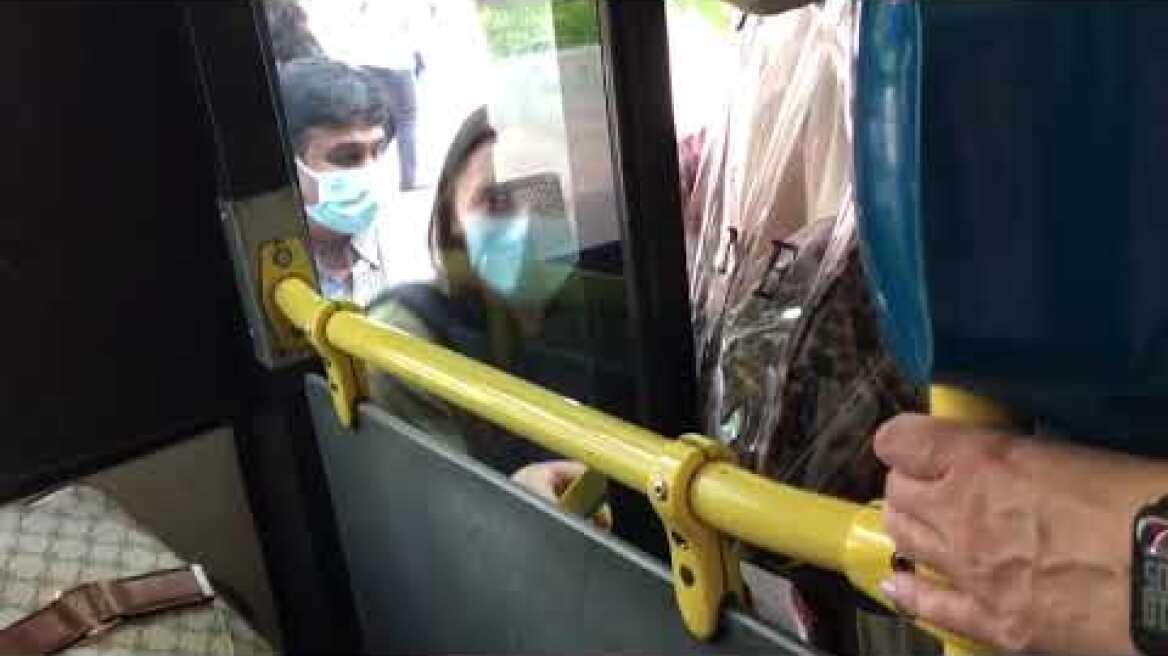 Απεργία βίντεο επιβάτες