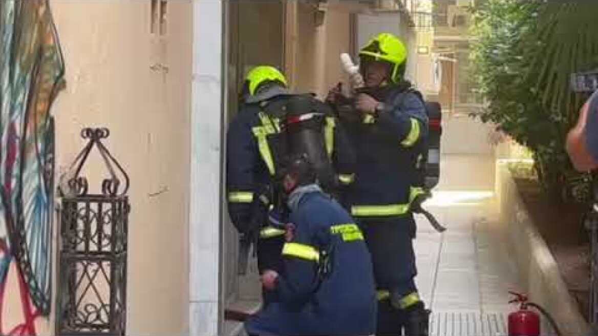 Πυρκαγιά σε διαμέρισμα στη Θεσσαλονίκη (1)