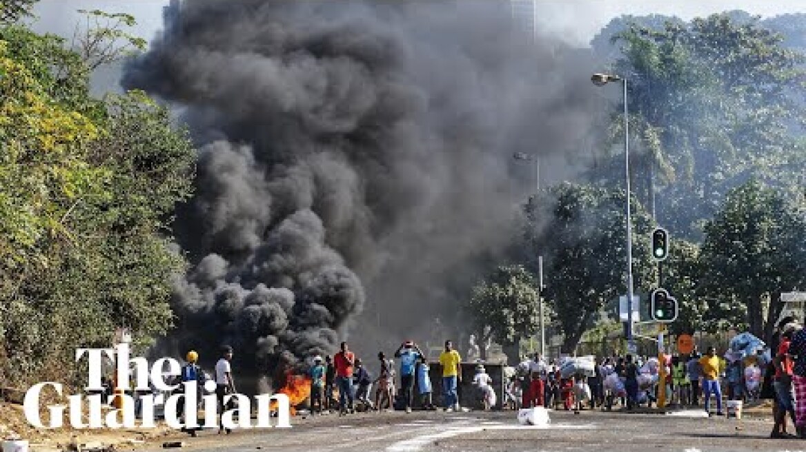 South Africa military deployed to tackle violence over Zuma jailing