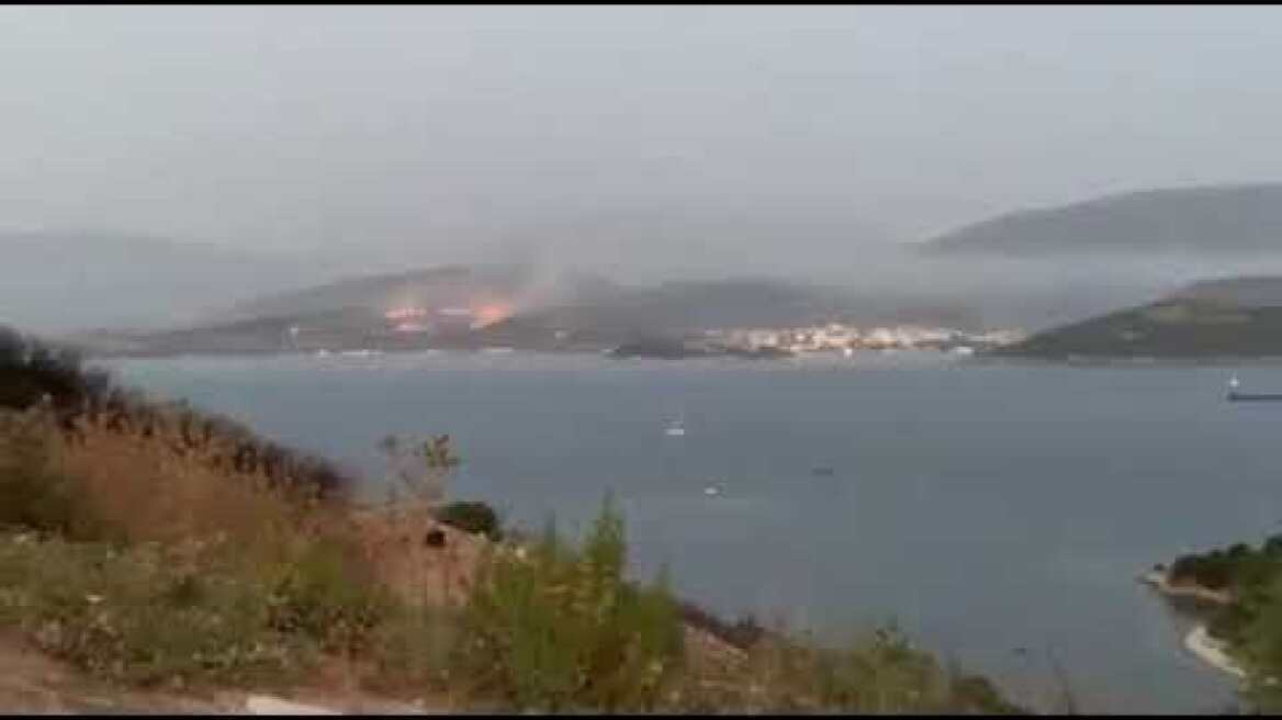 Φωτιά στους Αγ. Σαράντα