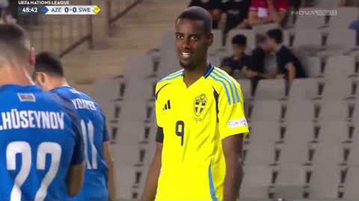 Αζερμπαϊτζάν - Σουηδία: 1-3 (League C, Group 1, MD 1, 5/9/24)