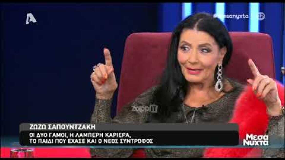 Η Ζωζω Σαπουντζάκη στην Ελεονώρα Μελέτη (Μέρος Δ)