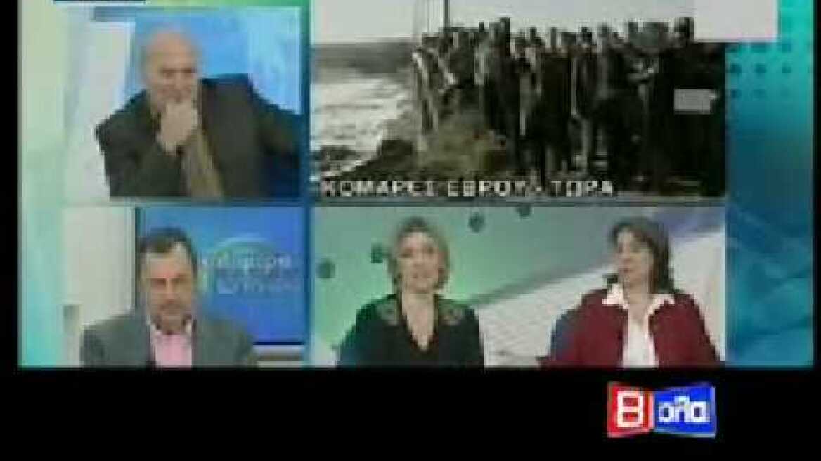 O giorgos papadakis parousiazei to neo too show to ant 1me toos sinergates too
